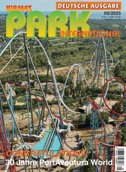 Kirmes & Park International Deutsche Ausgabe – Mai 2025 Cover