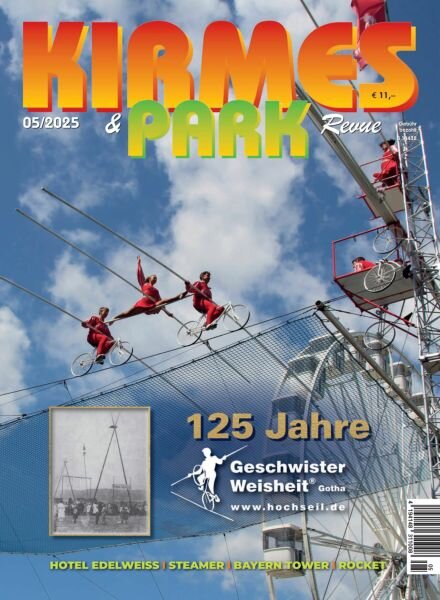 Kirmes & Park Revue – Mai 2025 Cover
