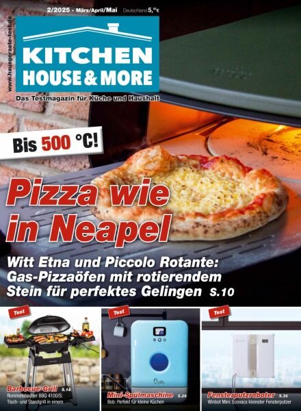 Kitchen House & More – Marz-April-Mai 2025 Cover