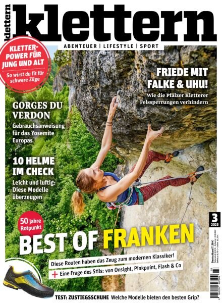 Klettern – April 2025 Cover