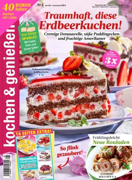 Kochen & Geniessen – April 2025 Cover