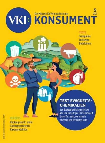 Konsument – Mai 2025 Cover
