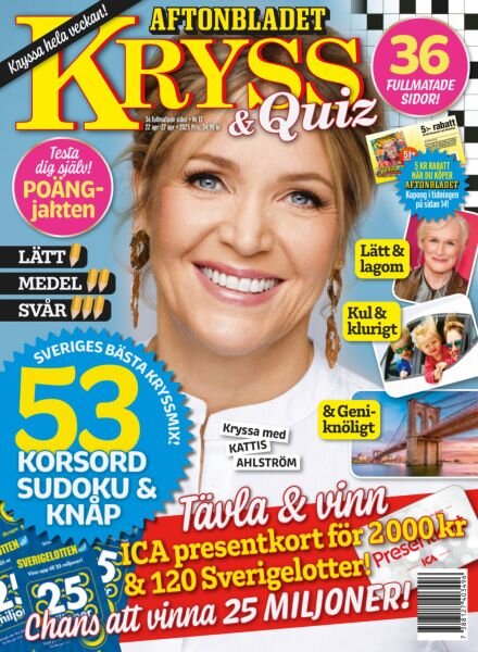 Kryss & Quiz – 22 April 2025 Cover