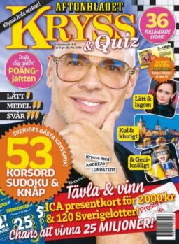 Kryss & Quiz – 7 April 2025