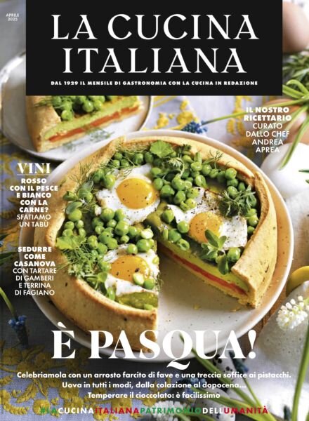 La Cucina Italiana – Aprile 2025 Cover