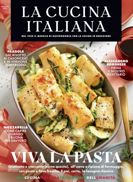 La Cucina Italiana – Maggio 2025 Cover
