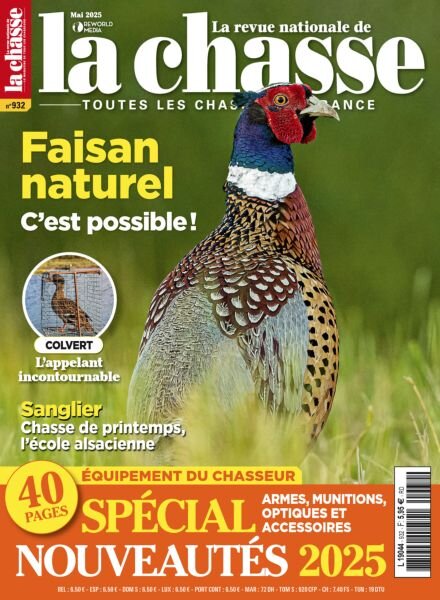 La Revue nationale de La chasse – Mai 2025 Cover