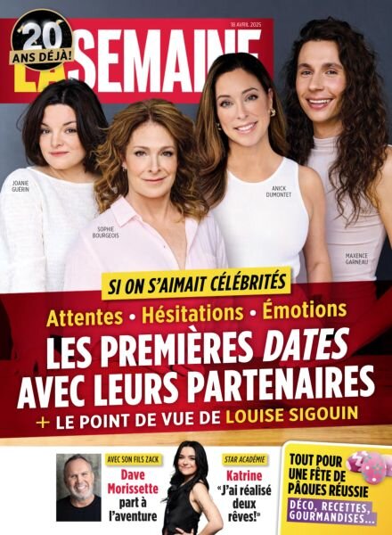 La Semaine – 18 Avril 2025 Cover