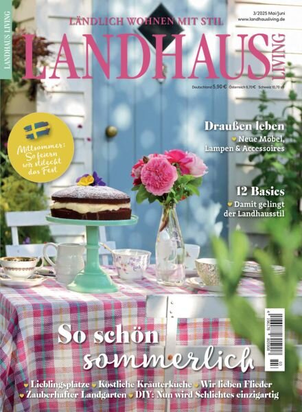 Landhaus Living – Mai-Juni 2025 Cover