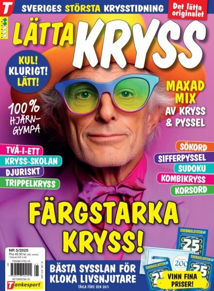 Latta Kryss – April 2025 Cover