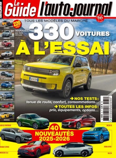 L’Auto-Journal Le Guide – Avril-Mai-Juin 2025 Cover