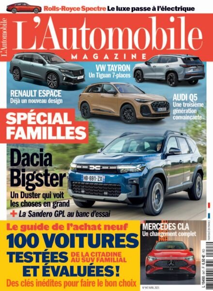 L’Automobile Magazine – Avril 2025 Cover