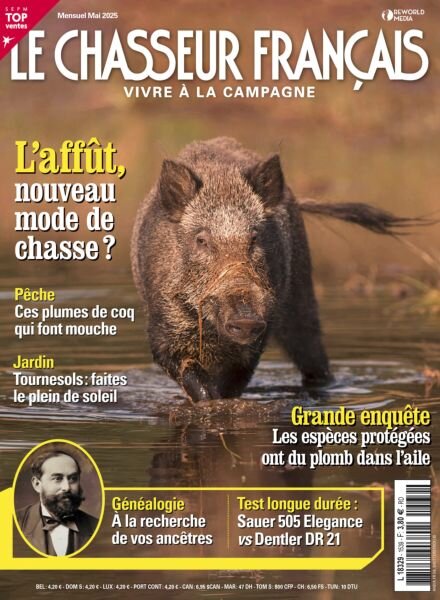 Le Chasseur Francais – Mai 2025 Cover