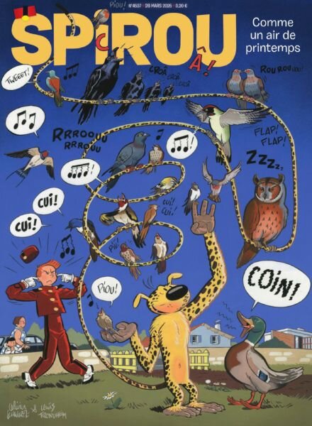 Le Journal de Spirou – 26 Mars 2025 Cover