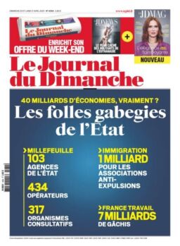 Le Journal du dimanche – 20 Avril 2025