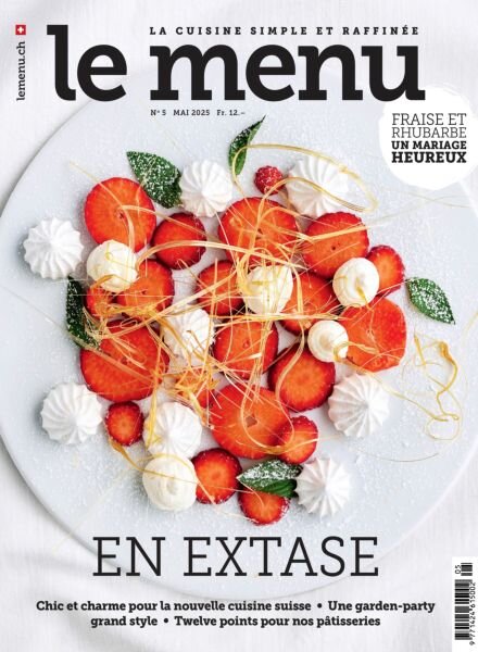 le menu edition francaise – Mai 2025 Cover