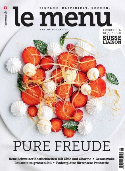 le menu – Mai 2025 Cover