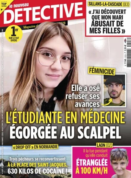 Le Nouveau Detective – 16 Avril 2025 Cover