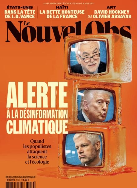 Le Nouvel Obs – 10 Avril 2025 Cover