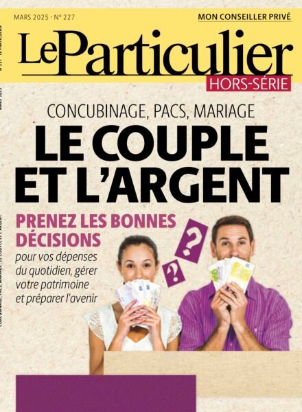 Le Particulier – Hors-Serie – Mars 2025 Cover