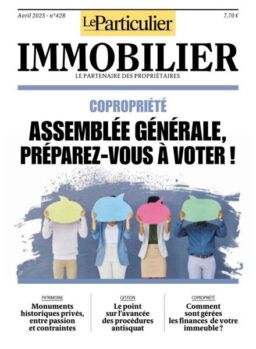 Le Particulier Immobilier – Avril 2025