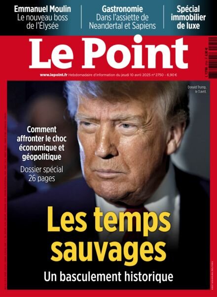 Le Point – 10 Avril 2025 Cover