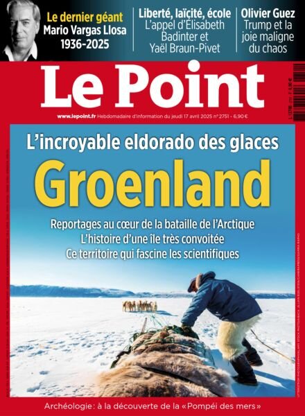 Le Point – 17 Avril 2025 Cover