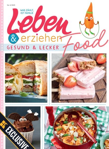 Leben & Erziehen fur Familien mit Kindern – April 2025 Cover