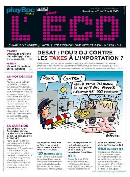 L’eCO – 11 Avril 2025 Cover