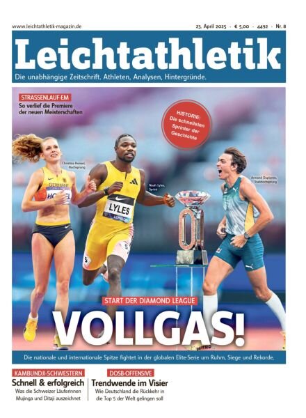 Leichtathletik – 23 April 2025 Cover