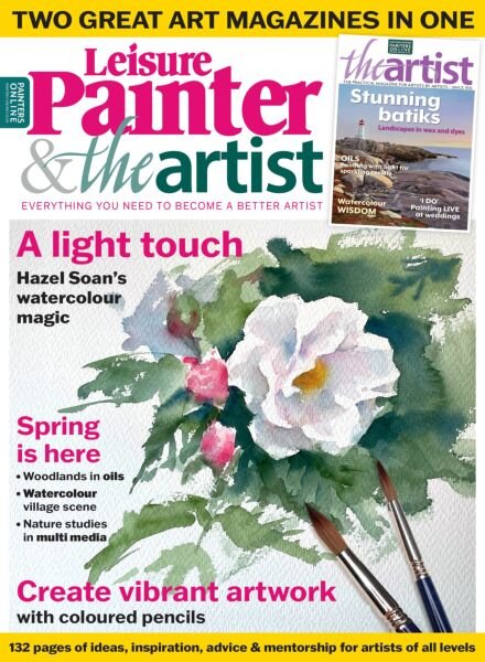 Leisure Painter & The Artist – June 2025 Cover