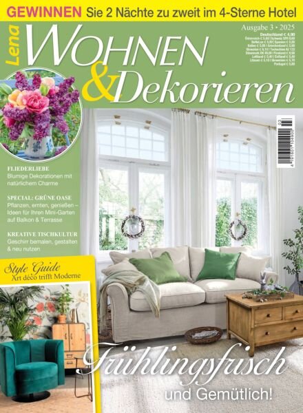 Lena Wohnen & Dekorieren – April 2025 Cover