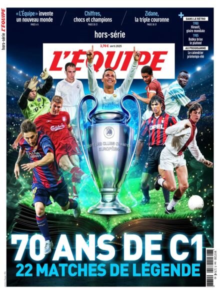 L’Equipe – Hors-Serie – Avril 2025 Cover