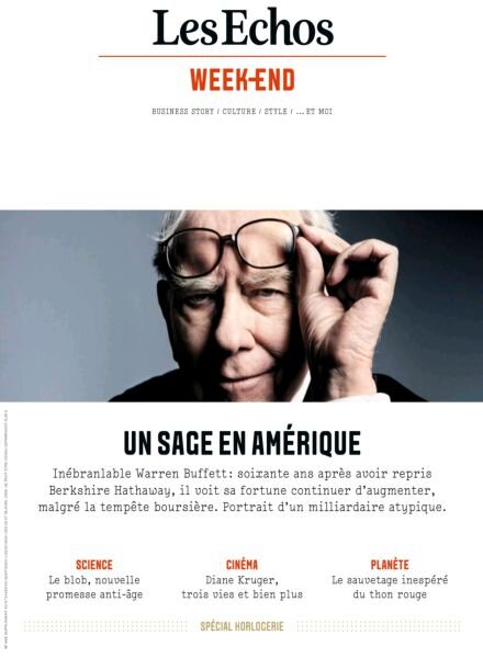 Les Echos Week-end – 25 Avril 2025 Cover