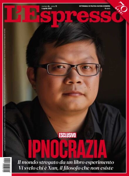 L’Espresso – 4 Aprile 2025 Cover