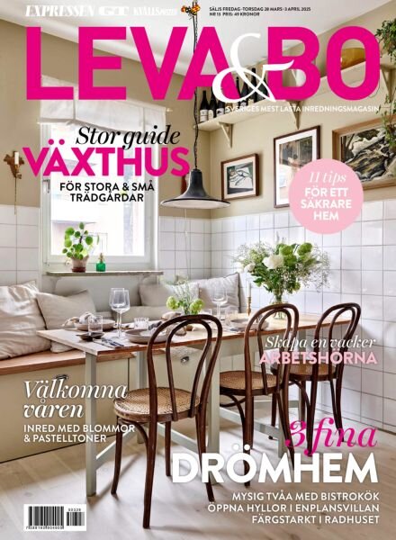 Leva & Bo – 28 Mars 2025 Cover