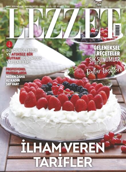 Lezzet – Nisan 2025 Cover