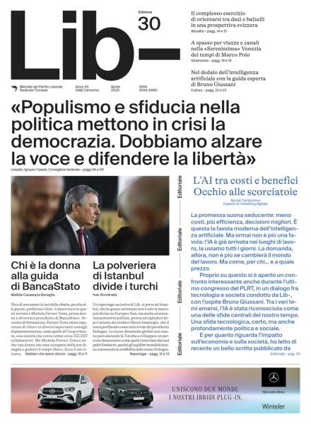 Lib- – Aprile 2025 Cover