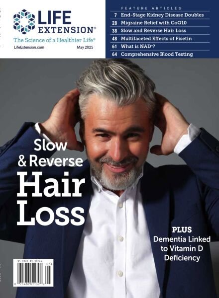 Life Extension Magazine – May 2025 Cover