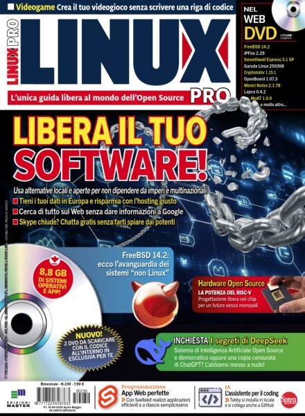 Linux Pro – Aprile-Maggio 2025 Cover