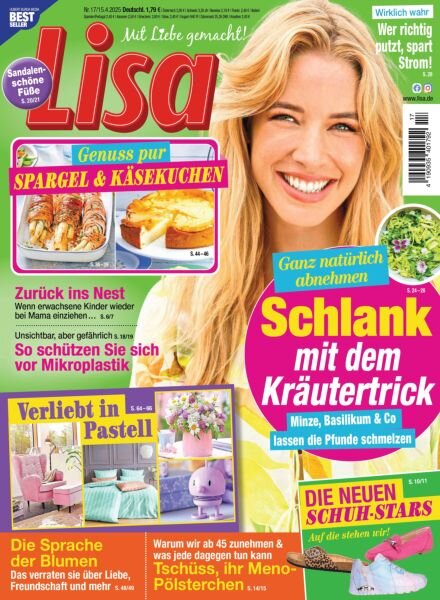 Lisa – 14 April 2025 Cover