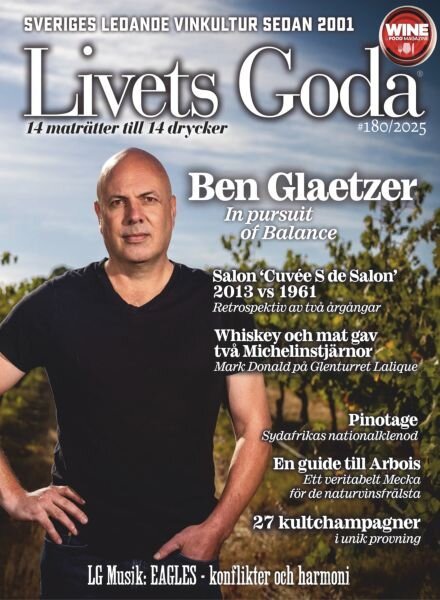 Livets Goda Wine Magazine – 1 April 2025 Cover