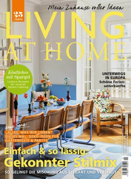 Living at Home – Mai 2025 Cover