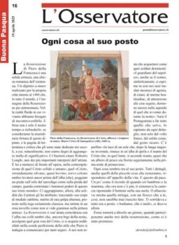 L’Osservatore – 19 Aprile 2025