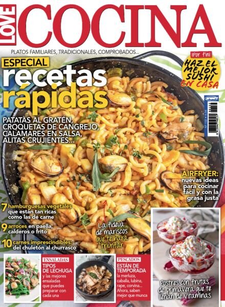 Love Cocina – Abril 2025 Cover