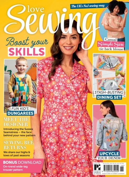 Love Sewing – Issue 146 2025 Cover