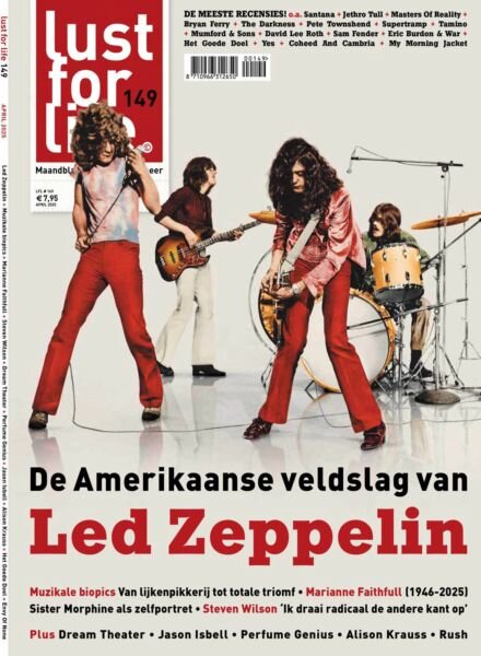 Lust For Life – April 2025 Cover