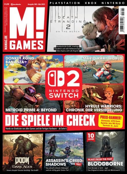 M! Games – Mai 2025 Cover