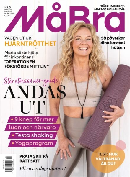 MaBra – Maj 2025 Cover