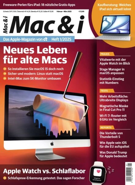 Mac & i – Februar-Marz 2025 Cover